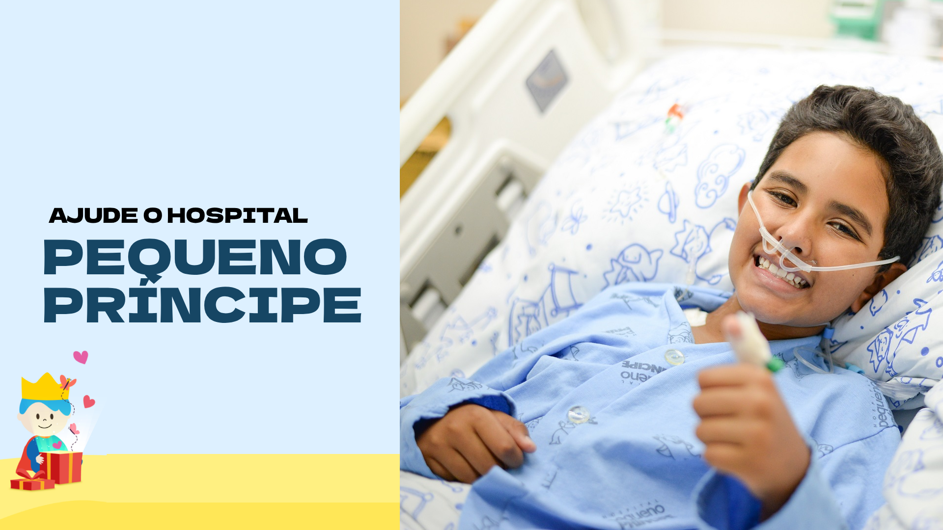 Ajude o Hospital Pequeno Príncipe