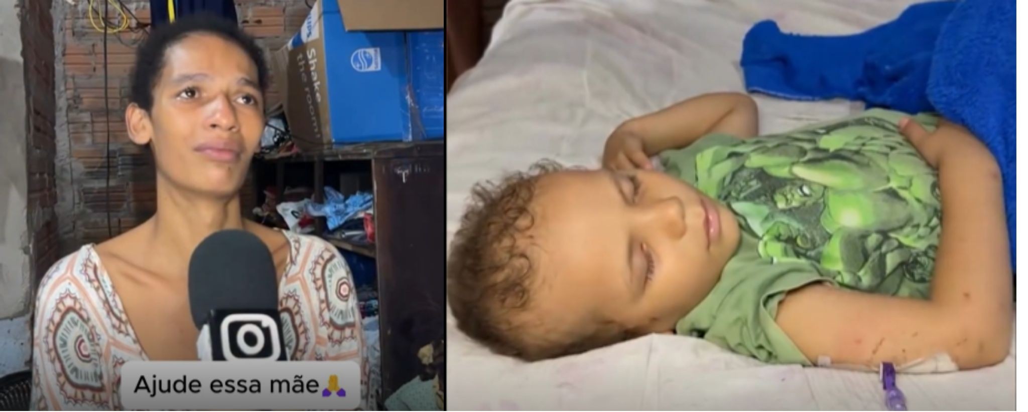 O Victor Emanoel precisa urgente do tratamento para sobreviver